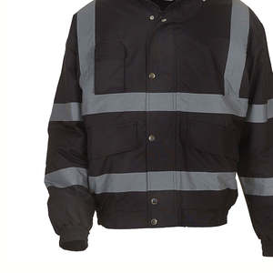 Chaqueta de Seguridad Reflectante Fluorescente Impermeable con Logotipo Personalizado, Alta Visibilidad, para Verano, Certificación CE y EN, Unisex - Product Image 6