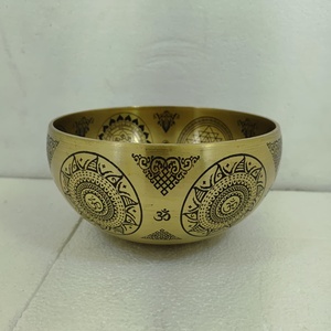 Bol chantant Forest Echo - Bol en métal à son organique pour la méditation naturelle et la mise en terre - Product Image 3