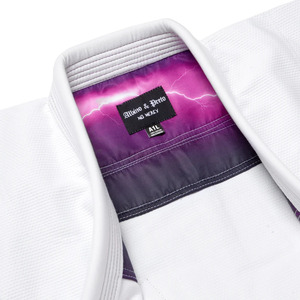 Kimono de compétition BJJ B85 NO MERCY 2021 RESERVE – Vente Flash – Uniforme d'arts martiaux en matériau durable pour Jiu Jitsu - Product Image 5