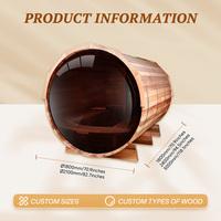 Precisión Suiza y Artesanía Nórdica: Sauna de Madera Sólida con Cúpula de Burbujas para un Bienestar Alpino de Lujo |   CE ETL |   Solución Total