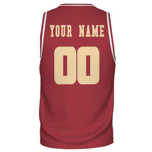 Maillots de basket-ball respirants et légers en gros, personnalisables par sublimation, avec logo sur mesure, réversibles, à manches courtes - Product Image 6