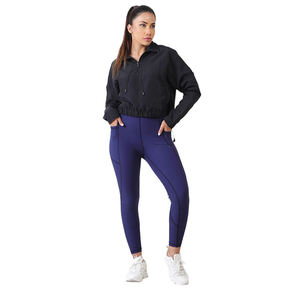 Vente Flash : Legging de Sport Femme Taille Haute Sans Couture en Spandex Tricoté Imprimé Léopard, Séchage Rapide et Élastique pour Entraînement et Course à Pied - Product Image 3