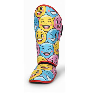 Espinilleras de protección para entrenamiento de Muay Thai y Kickboxing con estampado de pierna, para artes marciales y boxeo - Product Image 2