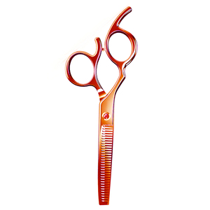 Tijeras de peluquería profesionales de acero inoxidable Tegra con filo de cuchilla y dientes de corte para salón de belleza - Product Image 4