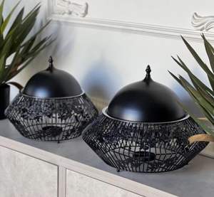 Recipiente para Calentar Comida Tipo Buffet, de Acero Inoxidable, con Base Decorativa y Tapa de Cúpula, para Hostelería y Catering - Product Image 6