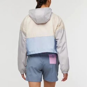 Veste coupe-vent courte pour femme avec logo personnalisé, best-seller, de haute qualité, décontractée, pour filles, pour une utilisation en extérieur - Product Image 3