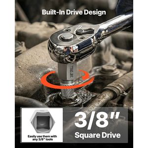 Set di 41 Pezzi di Estrattori per Bulloni con Custodia Solida, Efficiente Rimuovi-Viti - Product Image 4
