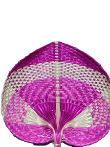 2025 Trending Eco-Friendly Bamboo Craft Vietnam's Best Selling Handwoven Straw Cane Rattan Rafia Fan 99 Hot Gold Data Export - Product Image 6