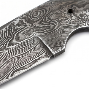 Premium Handmade Damascus Steel Blank <b>Blade</b> for Artisan <b>Craft</b> Projects Custom Handle Making and DIY Use - Product Image 6