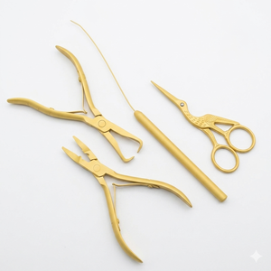 Kits d'extensions capillaires haut de gamme avec outils d'installation et de retrait pour les stylistes professionnels - Product Image 6