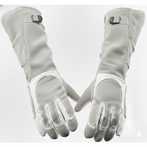 Guantes de Soldadura de Cuero Reforzado, Resistentes al Calor, para Trabajos de Metalurgia y Uso en Taller - Product Image 1