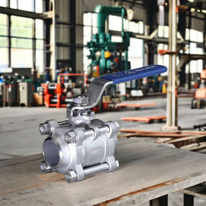 <b>stainless</b> <b>steel</b> 3-piece <b>ball</b> valve - Product Image 5