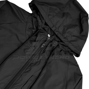 Breathable Lightweight <b>Winter</b> Casual Hooded <b>Running</b> Sportswear Men Windbreaker Tracksuit Full Zip <b>Jacket</b> and Matching Pants Set - Product Image 3