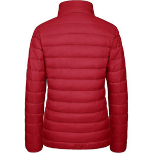 Vestes matelassées décontractées pour femmes, 100% polyester, logo personnalisé, couleur unie, motif tissé, respirantes, imperméables, coupe-vent - Product Image 4