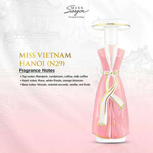 Parfum pour femme de haute qualité au parfum floral musqué, 35 ml, utilisation quotidienne, vente en gros, Miss Hanoi N33, parfum longue durée, vaporisateur luxueux, Vietnam EDP - Product Image 1