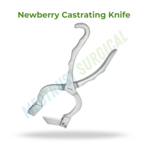 มีดผ่าตัดนิวเบอร์รี่ 7 นิ้ว เครื่องมือผ่าตัดสัตว์สำหรับทำหมันปศุสัตว์ - Product Image 2