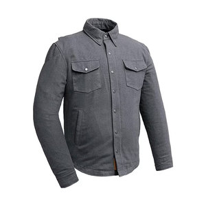 Wholesale Men's Clothing <b>Denim</b> Jeans Jackets for Winter Season 100% Cotton <b>Material</b> Made <b>Denim</b> Jackets With OEM Service - Product Image 1
