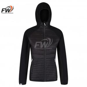 แจ็คเก็ตพัฟเฟอร์สั้นสำหรับผู้หญิง ดีไซน์ล่าสุดจากโรงงานผู้ผลิต (OEM) คุณภาพสูง แจ็คเก็ตพัฟเฟอร์กันลมแบบซิปสำหรับฤดูหนาวสำหรับผู้หญิง  รับผลิตตามแบบ - Product Image 1