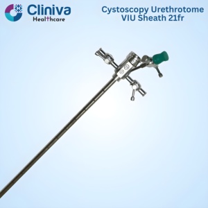 Cystoscope laparoscopique, Urethrotome, Gaine <span class=keywords><strong>VIU</strong></span> 21FR, Instruments laparoscopiques manuels, Ensemble d'instruments chirurgicaux - Product Image 3