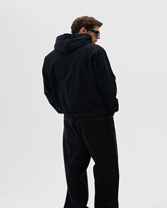 Sudadera con Capucha Extra Grande para Hombre, Moderna, Clásica y Cómoda, Manga Larga, 100% Algodón Suave, con Logotipo Personalizable Bordado, para Invierno - Product Image 4