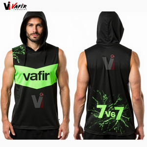 Uniforme de Fútbol 7v7 Sublimado, Impreso, Compresión, Acolchado, Transpirable, Antibacterial, Secado Rápido, Sin Mangas, Personalizado, Anti-UV - Product Image 3