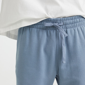 Pantalones Deportivos Casuales de Algodón 100% de Cintura Elástica, Ajuste Delgado, Lavado, de Tiro Medio, Transpirables, para Hombre - Product Image 2