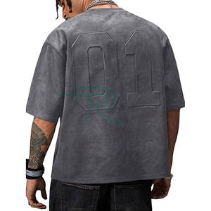 Camisetas Deportivas de Punto Casual para Hombre y Mujer, 75% Algodón, 25% Poliéster, 180 Gramos, Manga Corta, Corte Ajustado, Transpirables, Anti-Pilling - Product Image 1