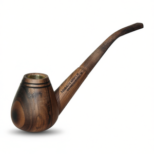 Pipa de Fumar de Madera Hecha a Mano, Venta al Por Mayor de Fábrica, Duradera, Ecológica, Portátil, con Logotipo Personalizado, Estilo Vintage - Product Image 2