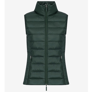 Gilet court matelassé d'hiver pour femme, nouvelle innovation, coupe ample, avec capuche, en duvet, vente en gros - Product Image 4