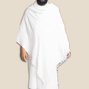 Ensemble de serviettes d'Ihram légères pour l'été, pour hommes, tissu doux et respirant, Ihram traditionnel pour le Hajj et l'Omra - Product Image 4
