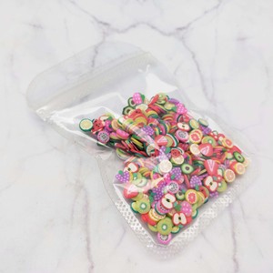 Mini tranches de fruits en pâte polymère pour maison de poupée, artisanat miniature, accessoires pour nail art, pour les 14 ans et plus - Product Image 2