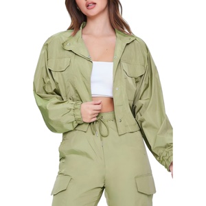 Women Unisex High Quality Nylon Zipper Hooded Windbreaker Winter <b>Sweat</b> Suits 2 Piece <b>Set</b> Windproof Breathable Tracksuits - Product Image 1