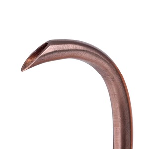 Handmade Hammered <b>Copper</b> Teapot Round Antique Style Tableware for Home Decoration - Product Image 5