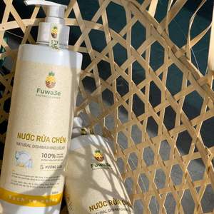 Détergent naturel éco-enzyme de liquide vaisselle parfumé ananas de haute qualité certifié ISO HACCP pour usage domestique dans la cuisine - Product Image 4