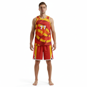 Tenues de basketball professionnelles, ensembles de maillots de basketball personnalisés en sublimation intégrale pour la vente en gros - Product Image 1
