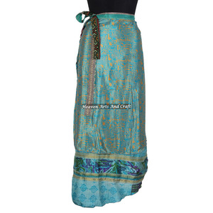 Últimos Estilos de Faldas Vintage para Mujer, Falda Cruzada Estilo Boho para la Playa, Fabricante, Exportador y Proveedor de Faldas Cruzadas de Seda para Mujer, Estilo Boho - Product Image 5