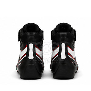 Zapatos Profesionales para Carreras de Karts, Altura hasta el Tobillo, Ligeros, Transpirables, Parte Superior de Cuero Genuino, Suela Flexible, Ajuste Cómodo, Gran Agarre - Product Image 3
