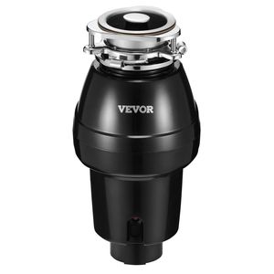 Dissipatore di Rifiuti Alimentari a Alimentazione Continua da 1/2 HP, 3450 RPM, Sistema di Riduzione del Rumore con Montaggio a 3 Bulloni per Triturazione Efficiente - Product Image 1