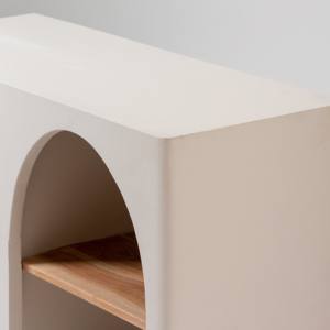 Aparador Arqueado de Madera Vandana Arista Lyra para Interiores Modernos y Elegantes, Ideal para Interiores y Exteriores - Product Image 5