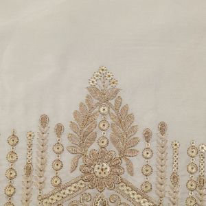 Premium Sequence Embroidery Fabric For Women Fashion Wear Designer <b>Garments</b> Party Wear Dresses Kaftan Abaya Bridal Wear - Product Image 5