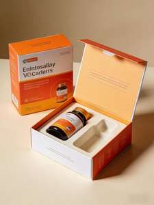 <span class=keywords><strong>Caja</strong></span> de Regalo de Papel de Lujo Personalizada <span class=keywords><strong>para</strong></span> Botellas de Suplementos Alimenticios, Productos <span class=keywords><strong>para</strong></span> el Cuidado de la Salud y Medicamentos - Product Image 3