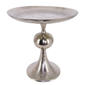Présentoir à gâteaux moderne à deux niveaux en acier inoxydable, de qualité supérieure, élégant et fonctionnel, pour la décoration de tables d'hôtel et de mariage - Product Image 5