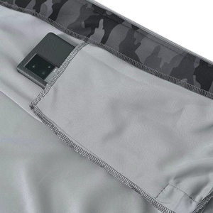 Survêtement camouflage pour homme, manches longues, col montant, fermeture éclair, poches latérales, coupe classique, style sportif automne, 100 % polyester - Product Image 5