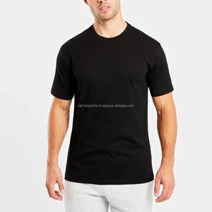 Camiseta extragrande de manga corta para hombre de gran oferta 100% algodón estilo cómodo moda diseñada para hombres - Product Image 2