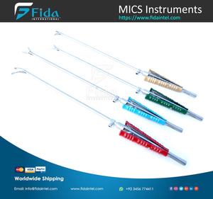 Instrumentos de Cirugía Cardíaca Mínimamente Invasiva de Acero Inoxidable de Alta Calidad Personalizados, Forma de V, 5.0 mm, MICS - Product Image 5