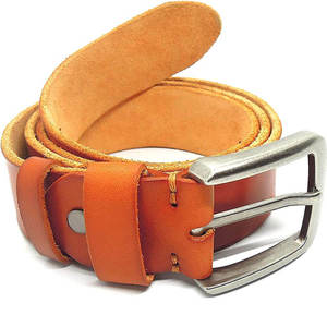 Ceintures en cuir véritable pour hommes, design personnalisé par le fabricant, de haute qualité, en cuir de vache véritable, décontractées, tressées, durables, avec boucle argentée, de luxe - Product Image 4