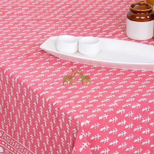 Última Colección: Hermosa Manteles Modernos con Estampado Floral Dabu Hecho a Mano, Ecológicos y Duraderos para Mesa de Comedor - Product Image 5