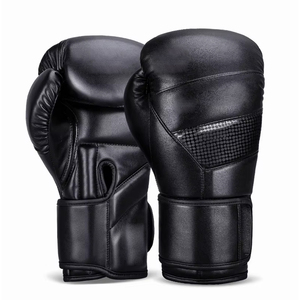 Guantes de Boxeo Profesionales para MMA, Personalizables, de Cuero PU, Impermeables, Equipo Deportivo, Fabricante OEM ODM, Suministro Directo - Product Image 3