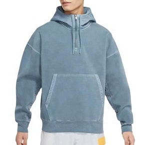 Sudaderas con capucha con logotipo personalizado Vintage sólido personalizado para hombre, chándal de talla grande, sudaderas con capucha y sudaderas para hombre - Product Image 1