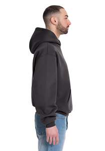 Sweat à capuche oversize moderne avec cordon de serrage, poche kangourou, manches longues, bordure côtelée, coupe décontractée, idéal pour superposer - Product Image 2